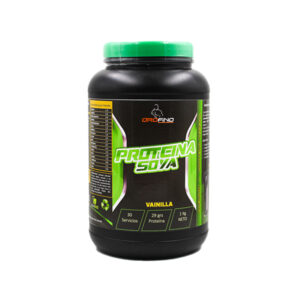 Proteina VAINILLA a Base de Soya Sabor Marca Oro fino 1kilo