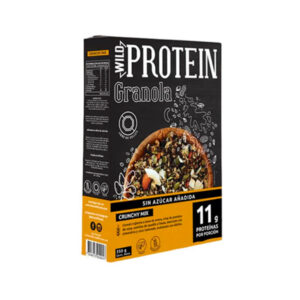 Granola Wild Protein Crunchy Mix sin Azúcar 300gr