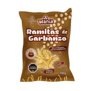 Ramitas de Garbanzo 180gr  Sin Gluten  Marca Wania