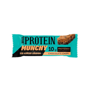 Barra Wild protein Bar Munchy Chocolate Chips 10gr de Proteina