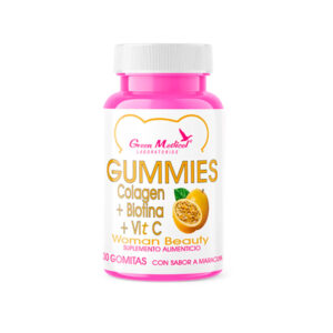 Gummies Colageno + Biotina + Vitamina C x 30 Gomitas Green Medical