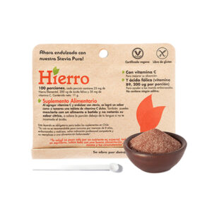 Hierro 100 Porciones Marca Dulzura Natural