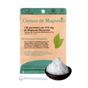Cloruro de Magnesio 270mg Marca Dulzura Natural