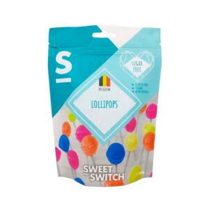 Sweet Switch Lollipops Sin azúcar 100g