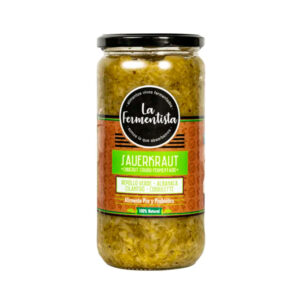 Sauerkraut Verdes Vivos 670gr La Fermentista