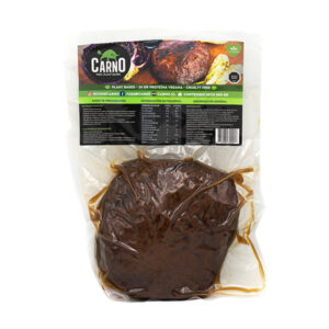 Lomito de seitán Trozado 500gr Marca Carno  Marca Eco veg