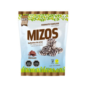 Galletas de Arroz Chocolate 120 gr Mizos Familiar