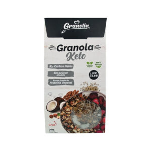 Granola Keto 220gr Marca Granolin