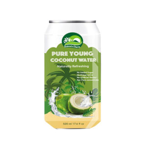 Agua de Coco 520ml Marca Natures Charm