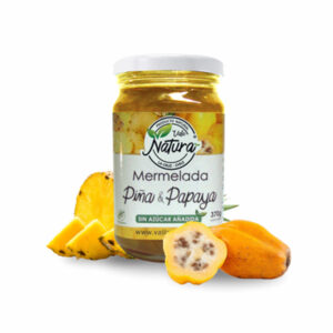 Mermelada de Piña Papaya Sin Azucar Añadida 370gr Valle Natural