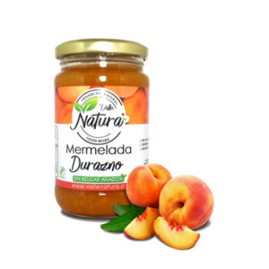 Mermelada de Durazno  Sin Azucar Añadida 370gr Valle Natural