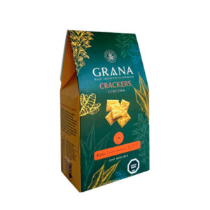 Crackers Curcuma 120gr Marca Grana