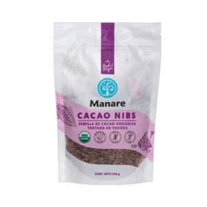 Cacao Nibs Organico 200gr Manare