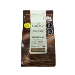 Chocolate con Leche Sin Azucar Añadida 34,1% cacao 1 kg Callebaut