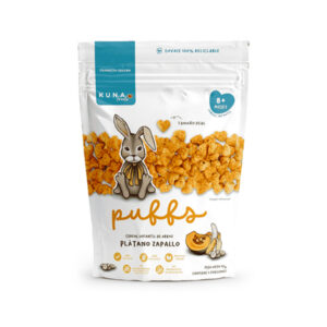 Puff Sabor Platano Zapallo 50gr Marca Kuna Foods