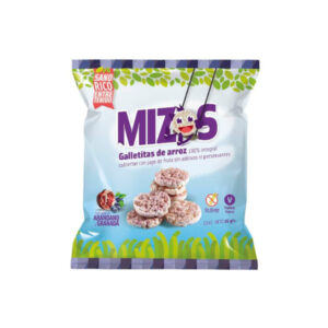 Galletas de Arroz  Arandano y Granada  16gr Mizos