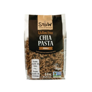 Pasta de Chia Fusilli Sow 250gr Marca Sow