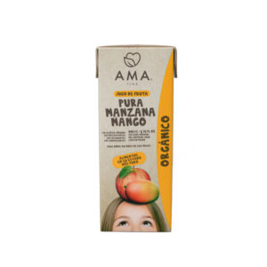 Jugo Manzana Mango Organico 200cc Marca Ama