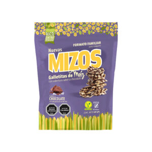 Galleta de Maiz con Chocolate 120gr Marca Mizos