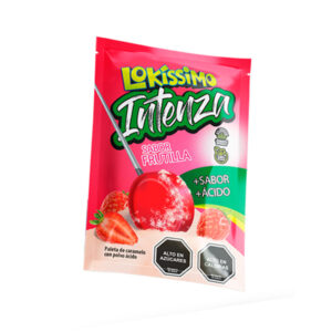 Paleta Intenza frutilla 12gr