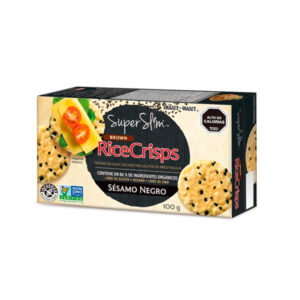 Rice Crisps Super Slim Sesamo negro 100gr