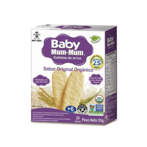 Galleta de Arroz sabor Original Organico 50Gr Baby Mum