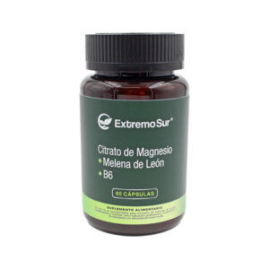 Citrato de Magnesio + Melena de Leon + B6 de 60 cap Extremo Sur